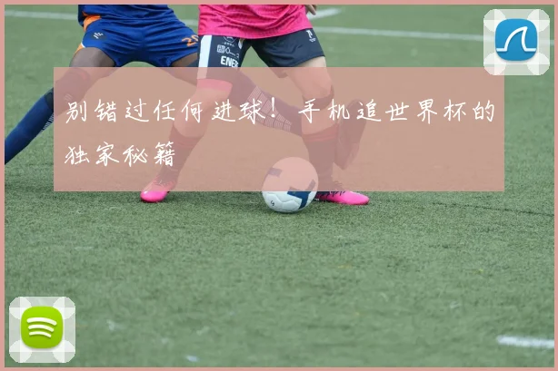别错过任何进球！手机追世界杯的独家秘籍